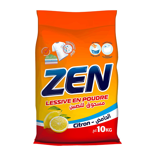 ZEN Poudre Lavage Manuel Citron