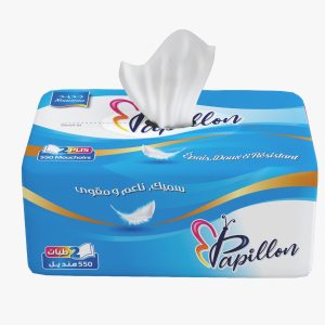 Papillon Medium mouchoirs 2 plis x550PCS