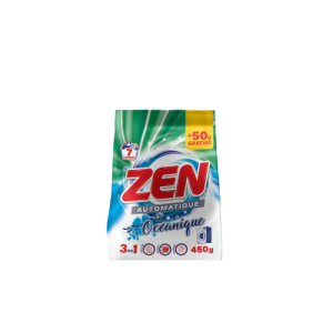 Zen Poudre de lavage automatique  Océanique 450g + 50g