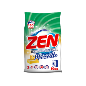 Zen Poudre de lavage automatique  Savon Marseille 10kg