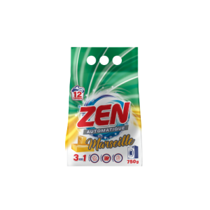 Zen Poudre de lavage automatique  Savon Marseille 750g
